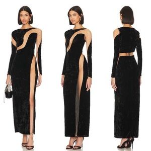 Elegant Black Evening Gown